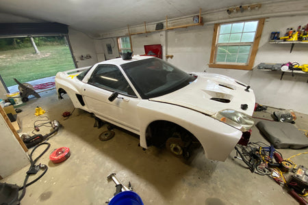 Featured Project 01 - Recovering and Restoring an Acura NSX